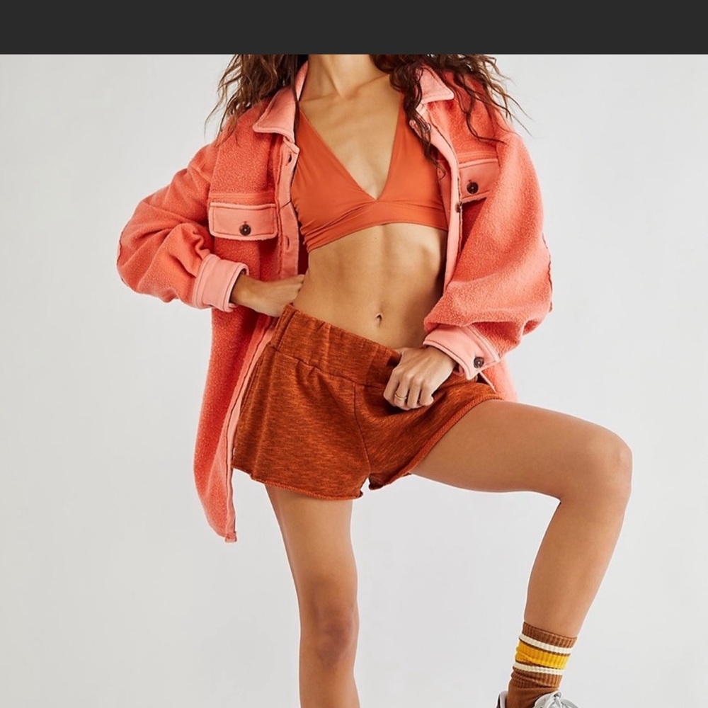 Gorgeous Orange Free People Ruby Jacket! Large